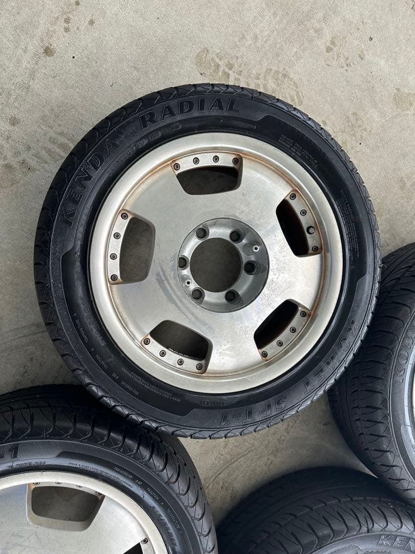 送料無料　215/55R17 ハイエースから取外