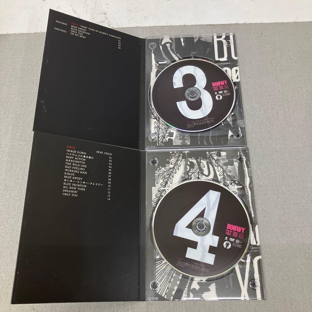 GB7131 BOφWY/\"\"GIGS\"\"BOX〈完全生産限定・8枚組〉