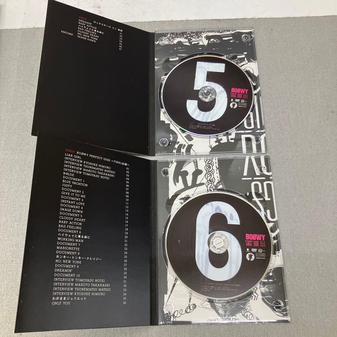 GB7131 BOφWY/\"\"GIGS\"\"BOX〈完全生産限定・8枚組〉