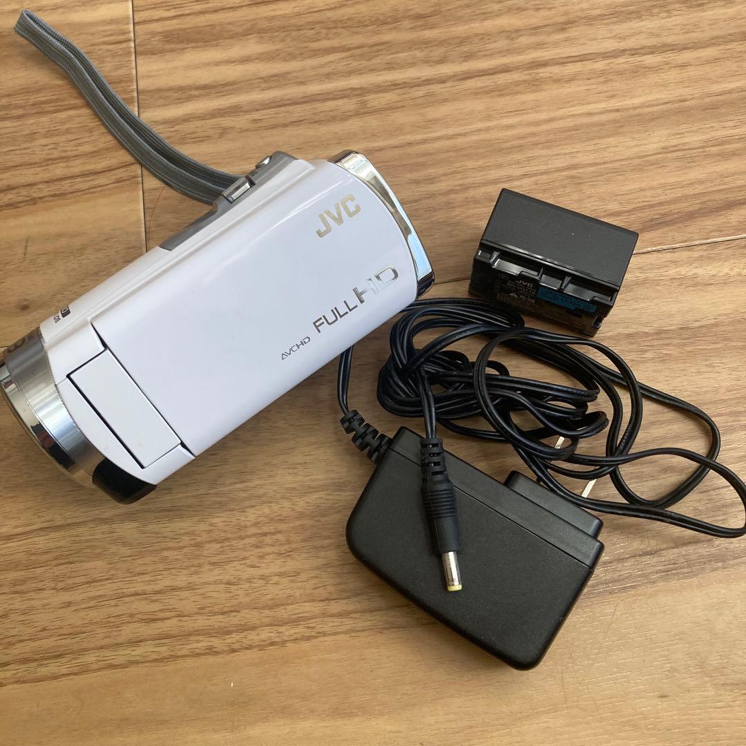 JVC GZ-HM177-W ビデオカメラ 本体