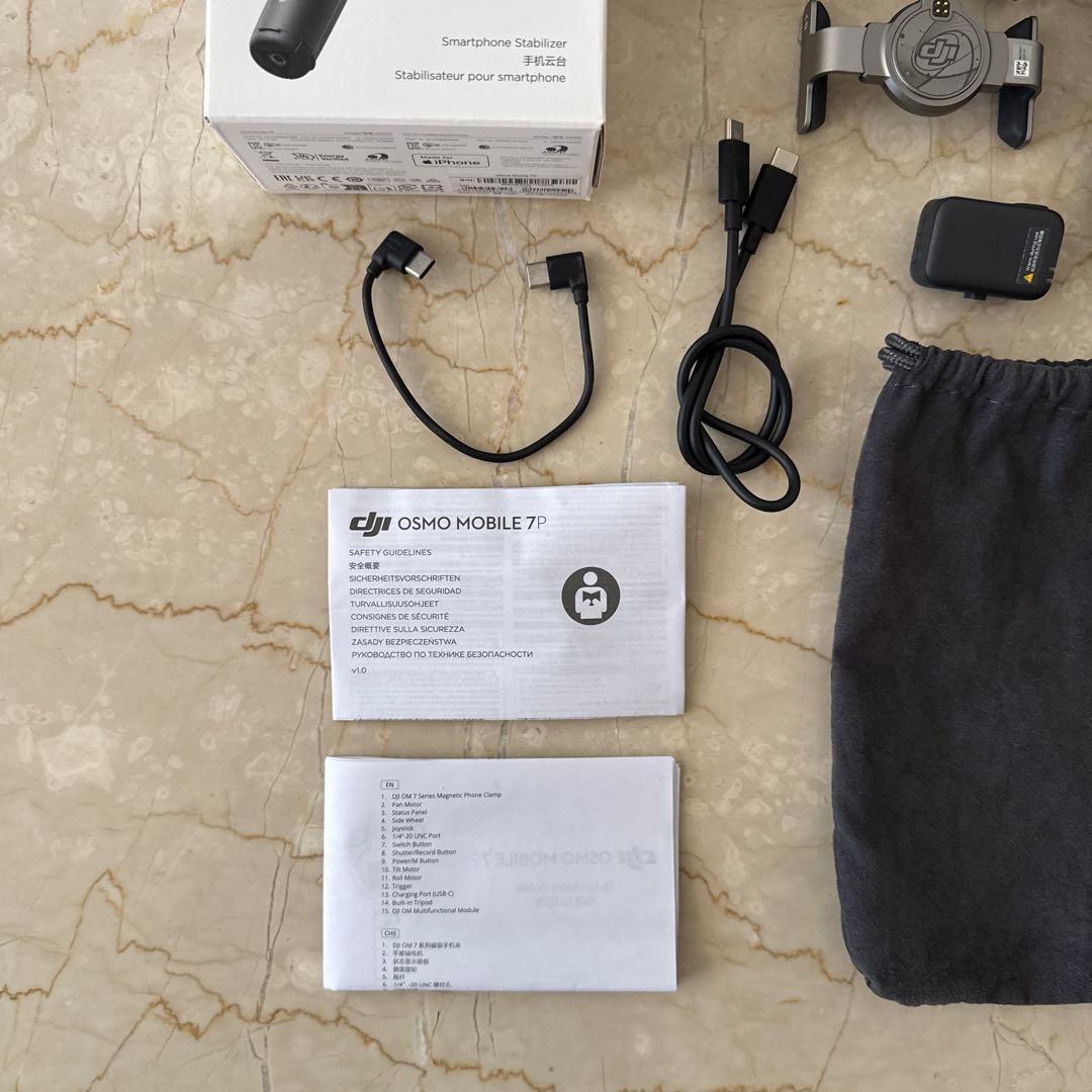 【美品】 DJI Osmo Mobile 7 P