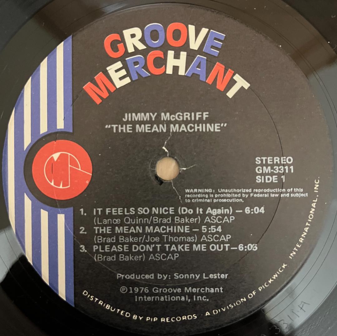 Jimmy McGriff The Mean Machine USオリジナル