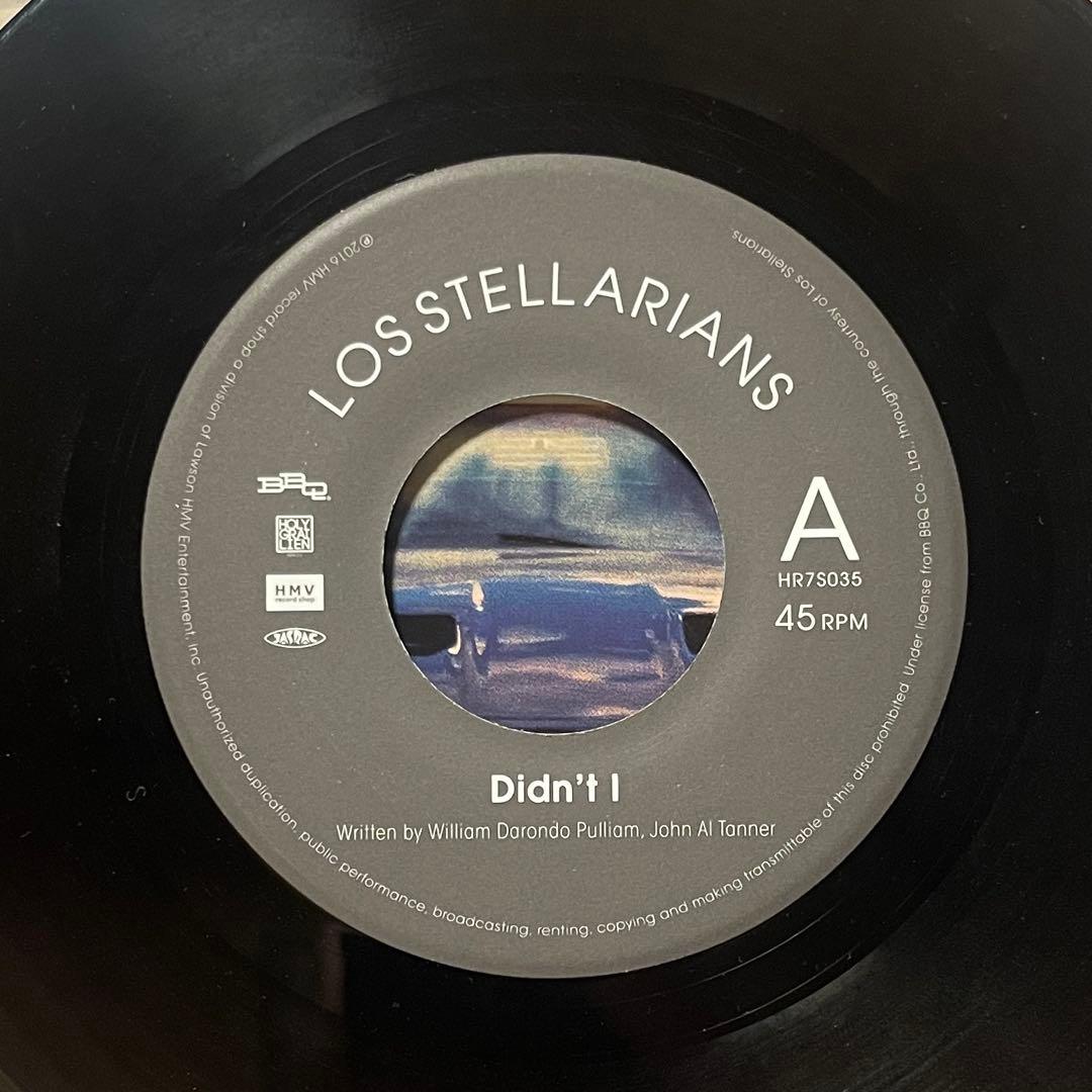 激レア7inch Los Stellarrians / Didn’t it