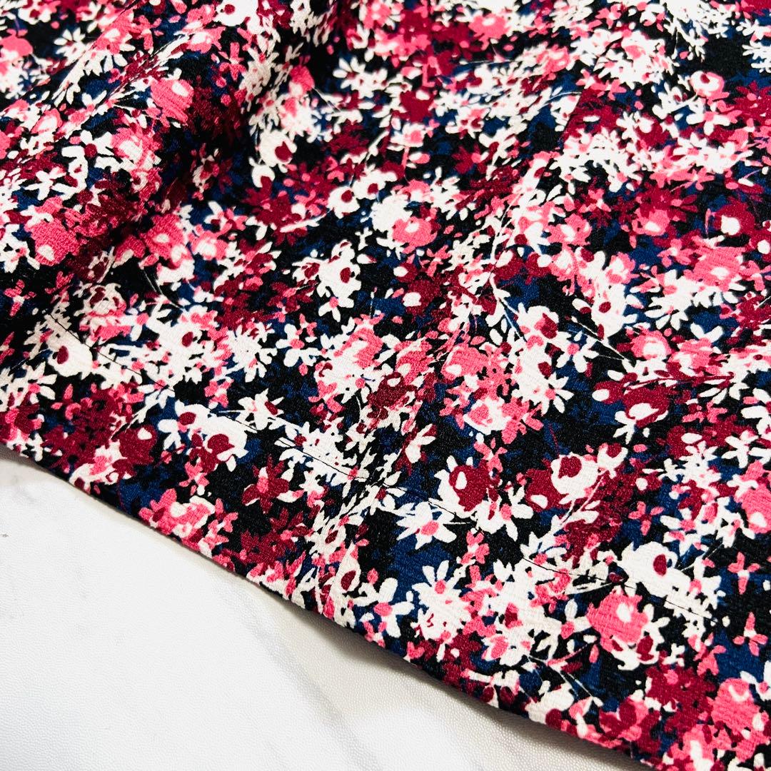 新品同様♡ レリアン Lサイズ 近年モデル 花柄 ロングワンピース 11