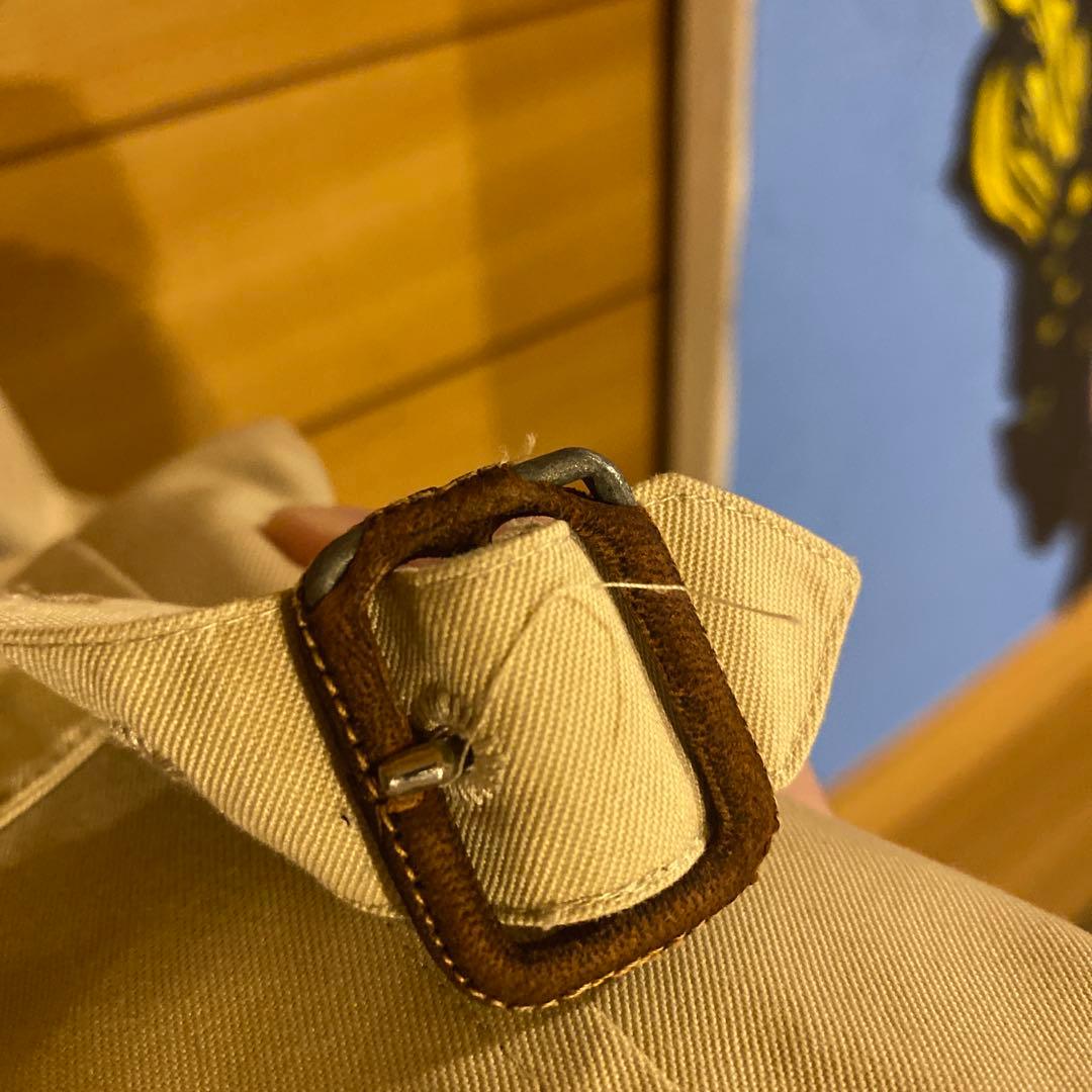 状態考慮　Burberry バーバリー　ベージュ ステンカラーコート　メンズ