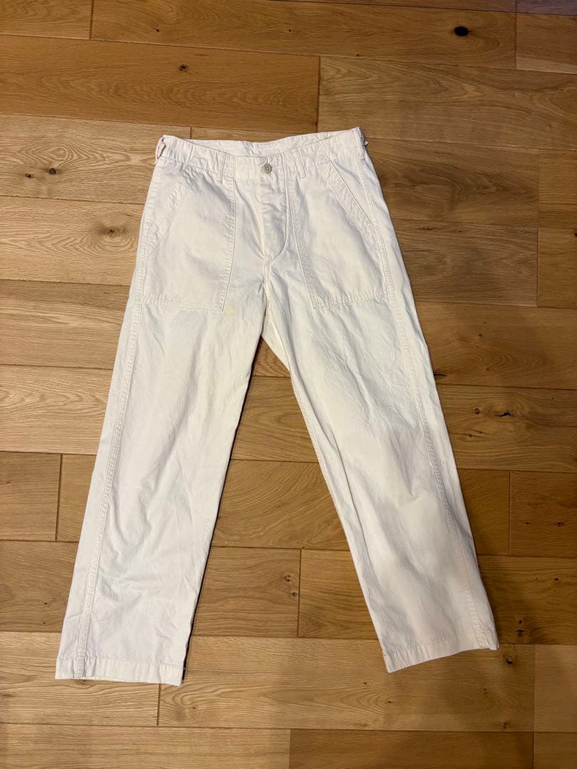 【美品】orSlow コットンパンツ