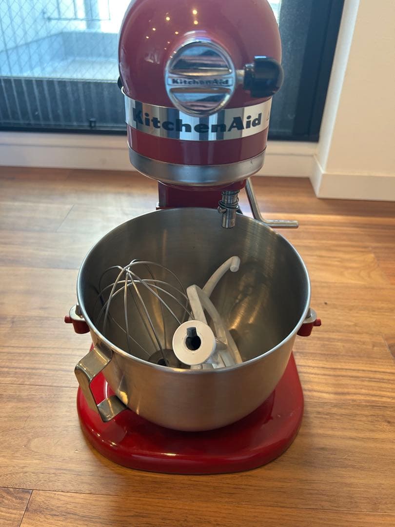 KitchenAidスタンドミキサーKSM5ER 4.8Lレッドキッチンエイド