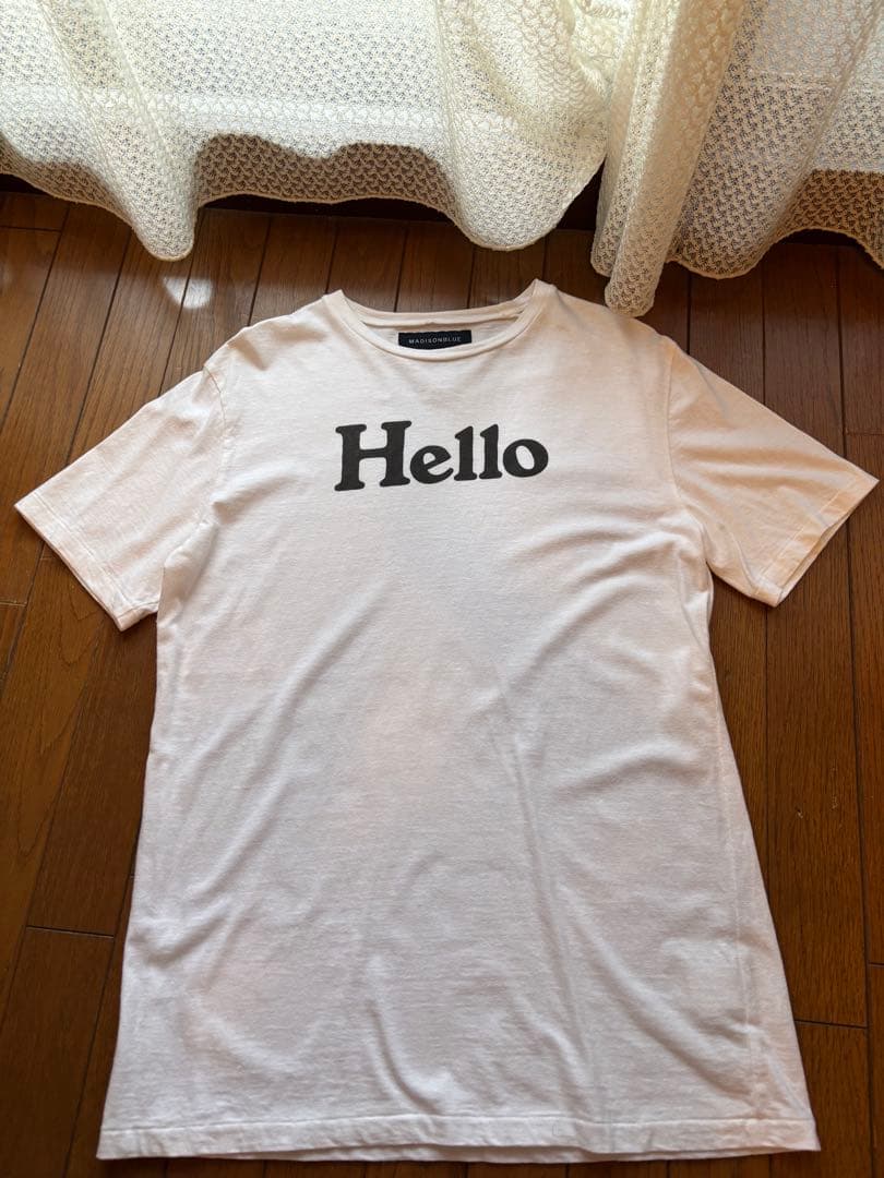 MADISONBLUE Hello Tシャツ 03 ホワイト