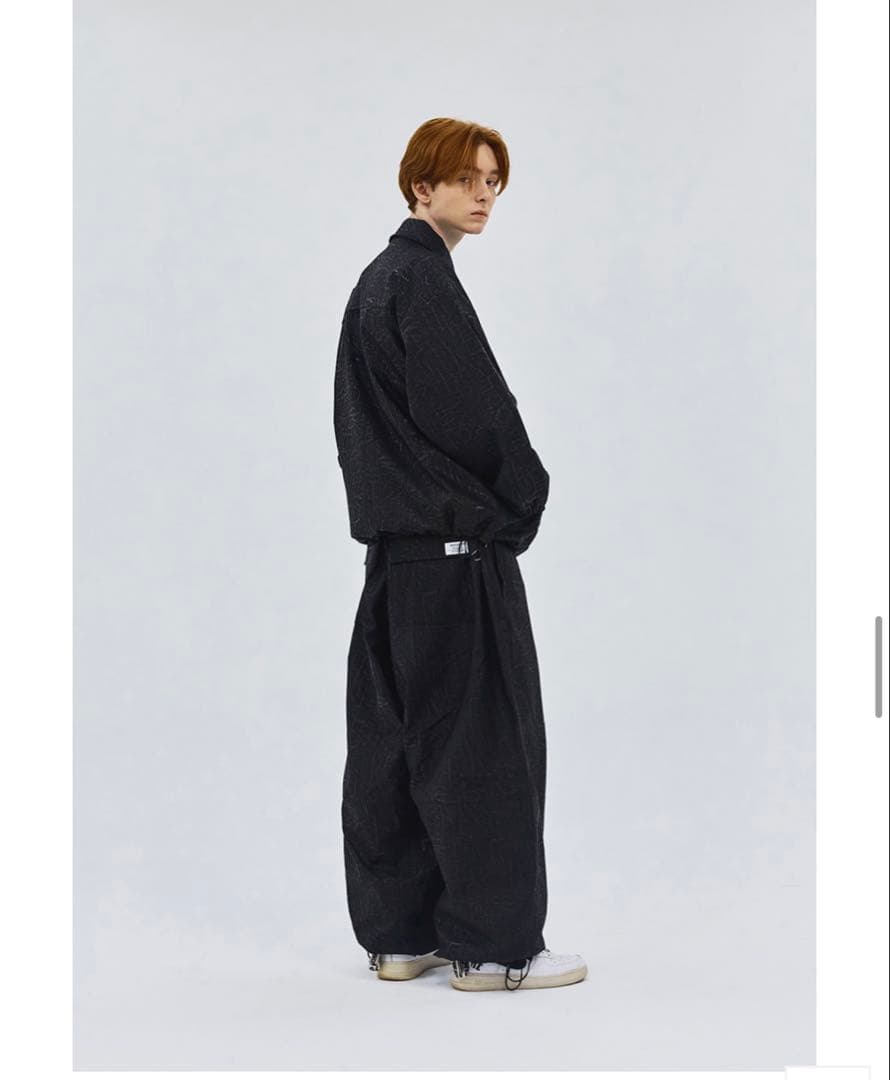 スノーボード PANTS BLACK LEATHER