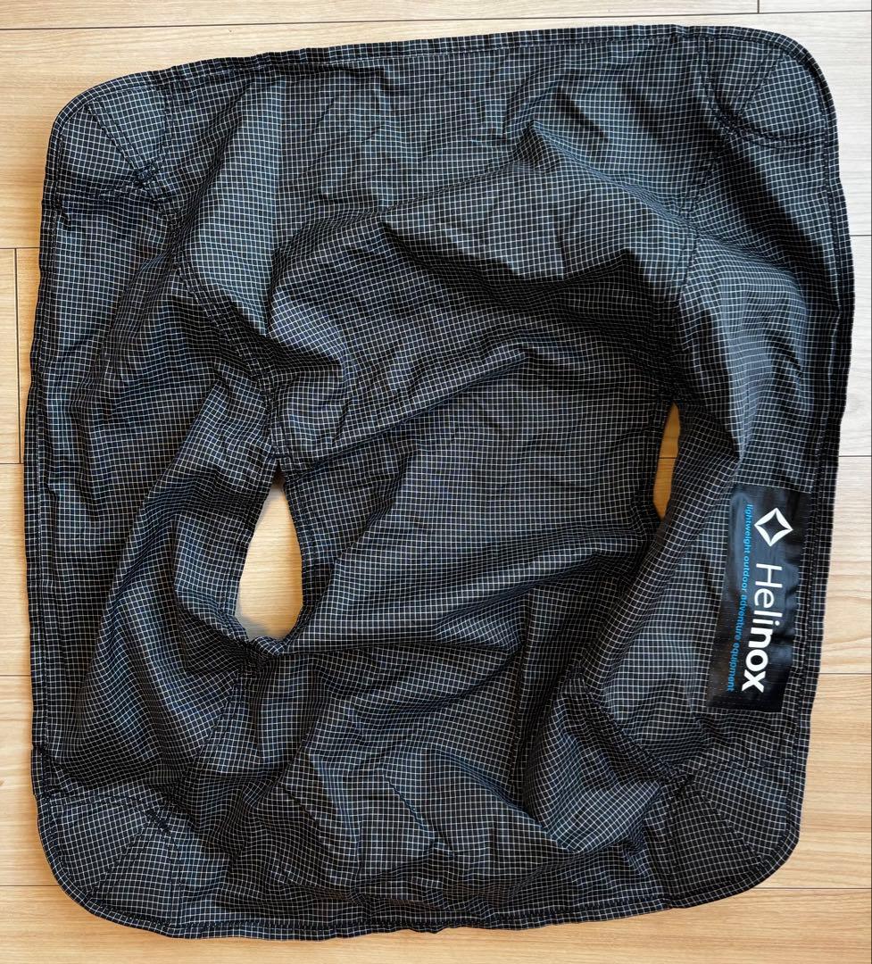 【美品】Helinox ヘリノックス チェアゼロ ブラック 軽量 UL