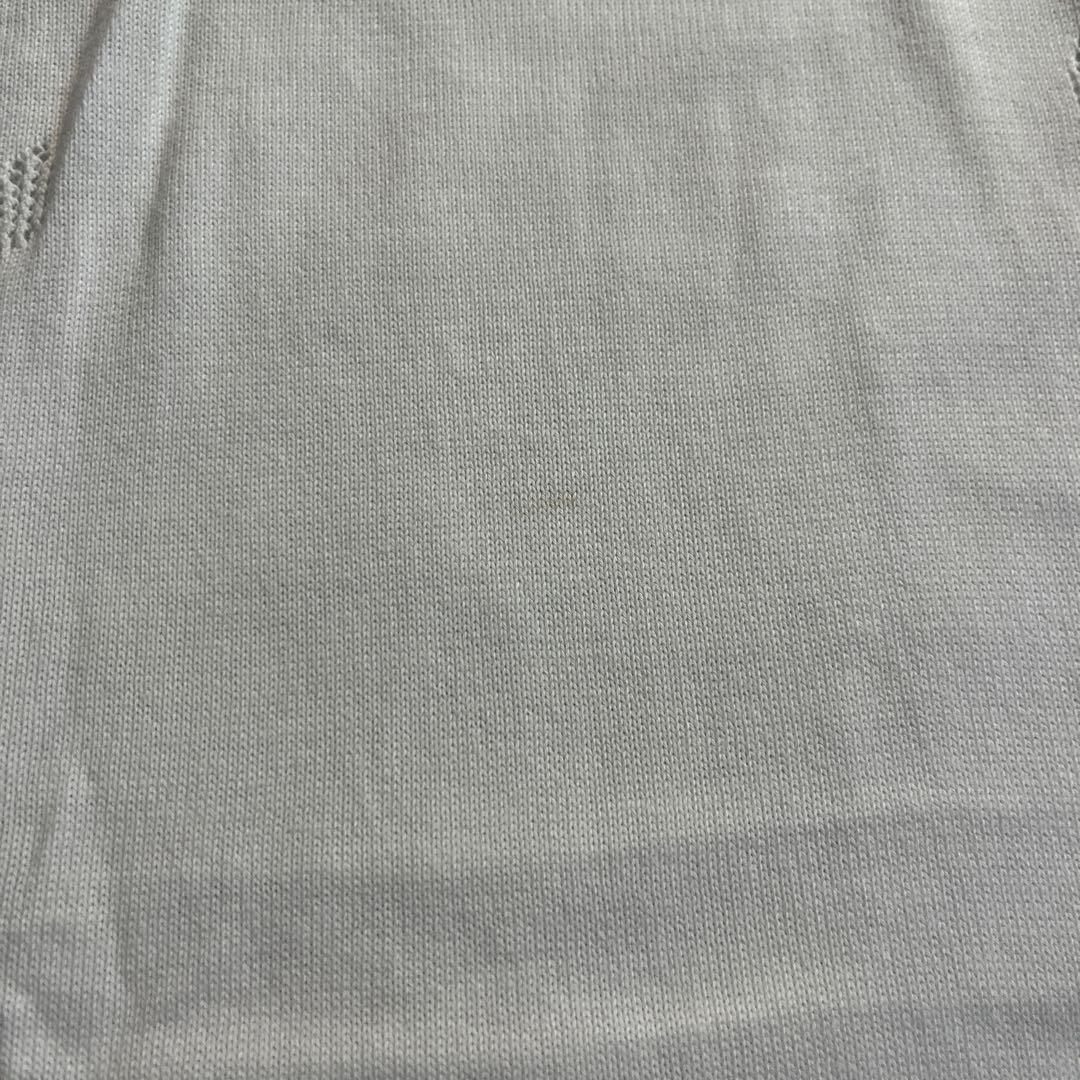 CHANEL ホワイト Tシャツ 花柄刺繍