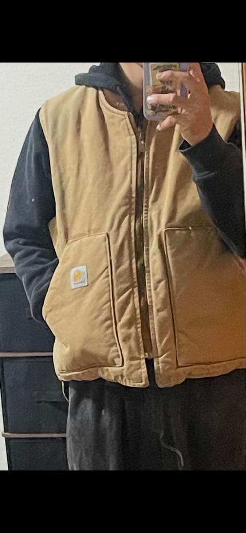 Carhartt ブラウン ベスト