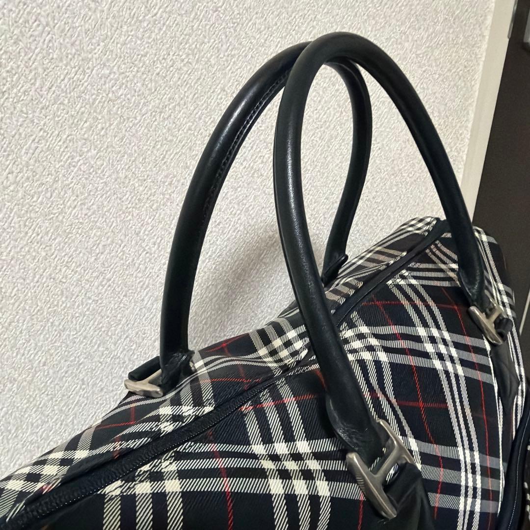 BURBERRY BLUE LABAL 2way ノバチェック ボストンバック