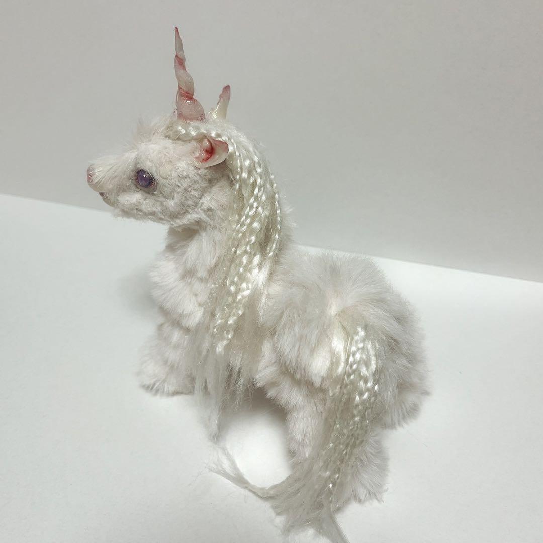 artdoll 白銀 ユニコーン unicorn モールドール あいす幻獣