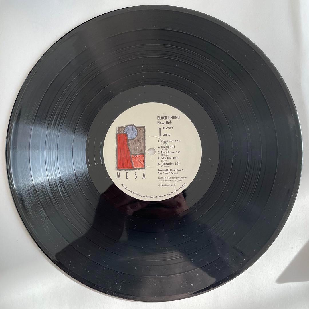 【レア】BLACK UHURU DUB NOW LPレコード