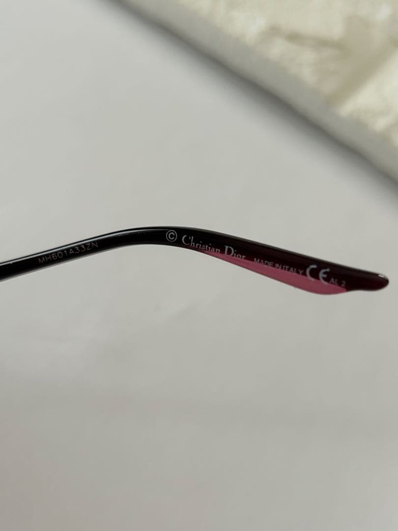 Dior ディオール　パープル サングラス
