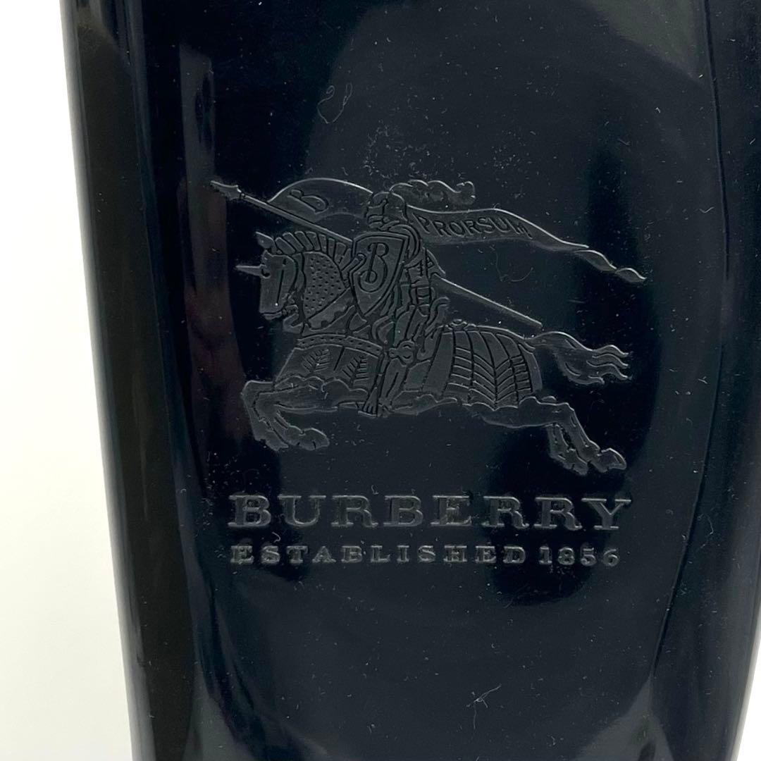 【美品】Burberry バーバリー レインブーツ 約23cm ブラック