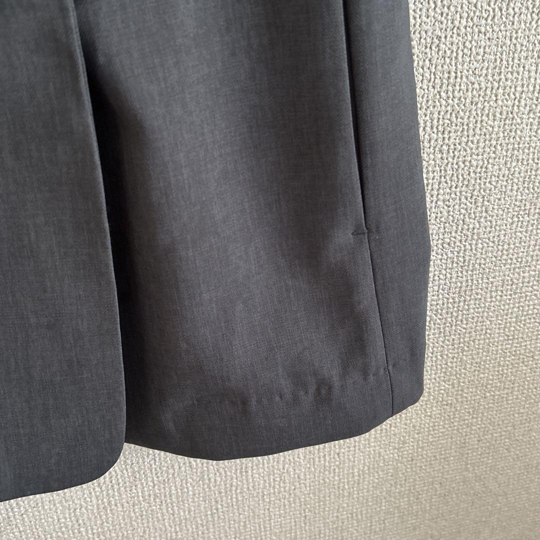 【限定価格 美品】クルーレ ハーフスリーブボクシージャケット グレー　サイズ2