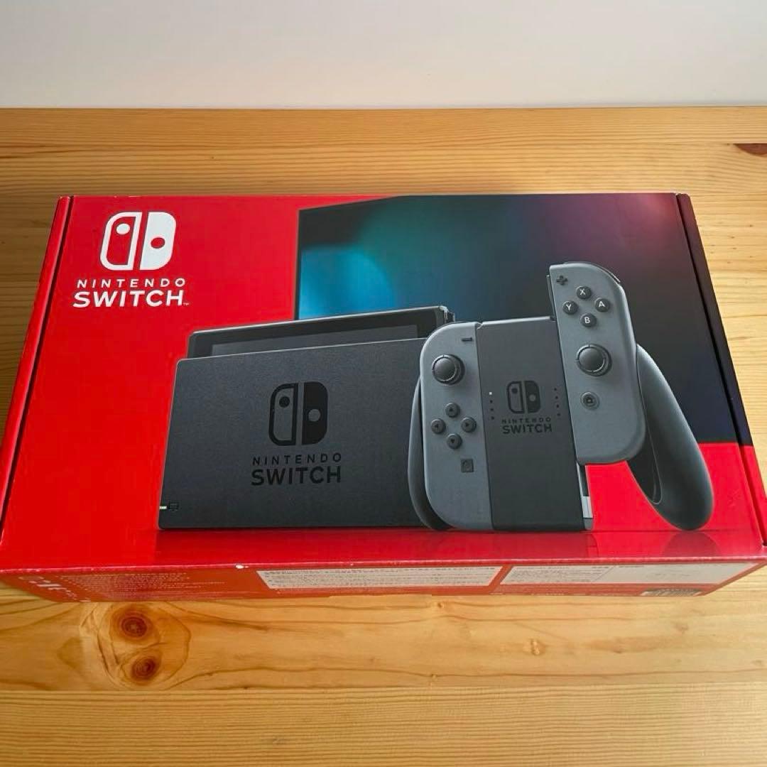 Nintendo Switch 本体 グレー, Proコントローラー　付属品完備