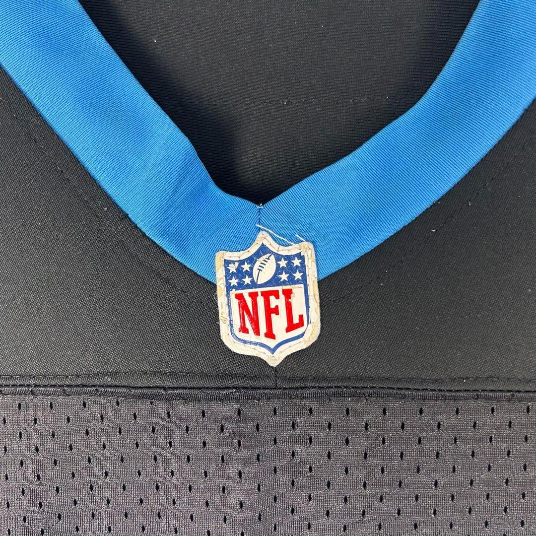 ナイキ NFL 全刺繍 パンサーズ アメフトゲームシャツ L相当 5271
