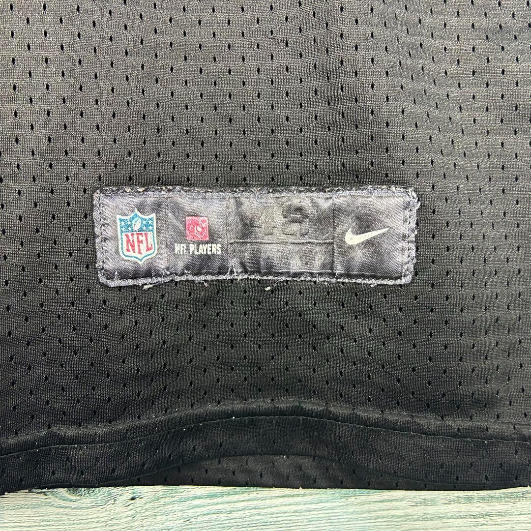ナイキ NFL 全刺繍 パンサーズ アメフトゲームシャツ L相当 5271
