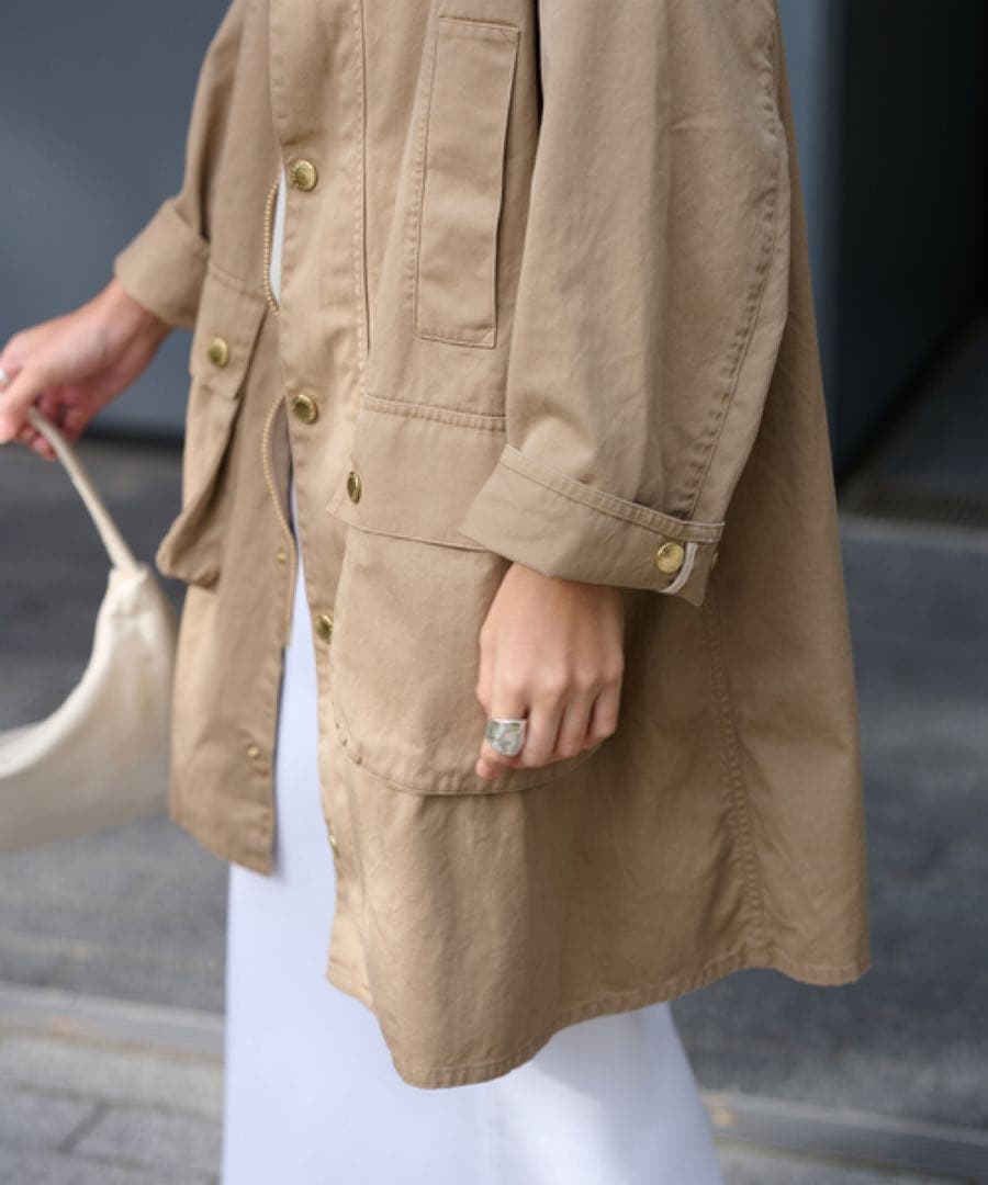 BARBOUR OVER SIZE BEAUFORT BIG COLLAR未使用