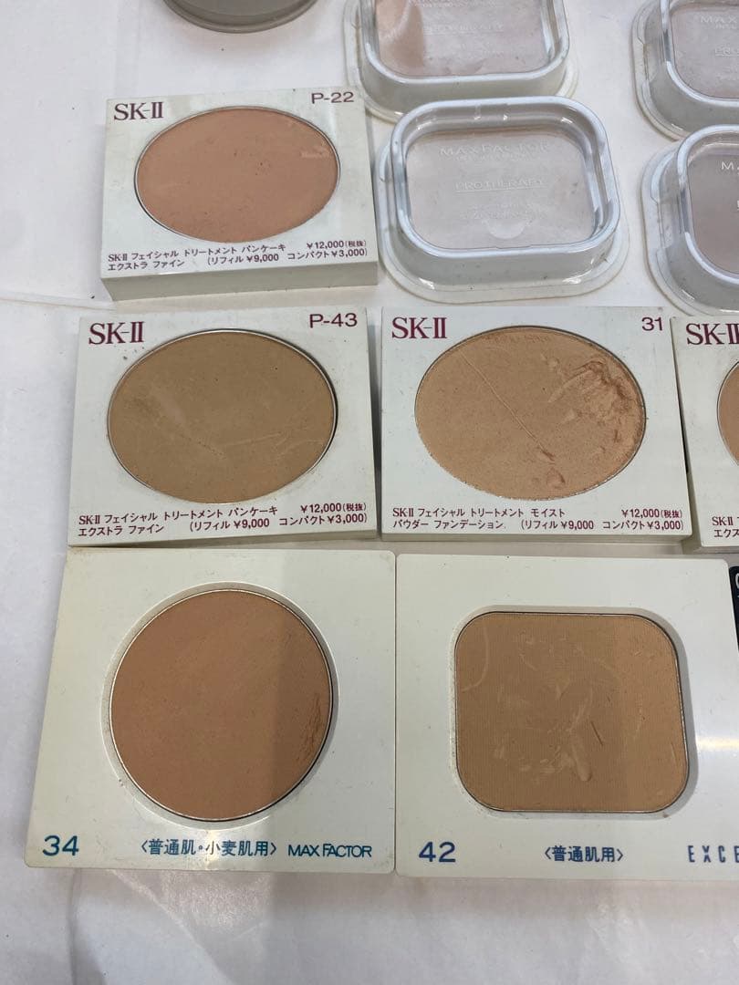 SKII/資生堂　など　ファンデーション　計14個まとめ　中古現状品