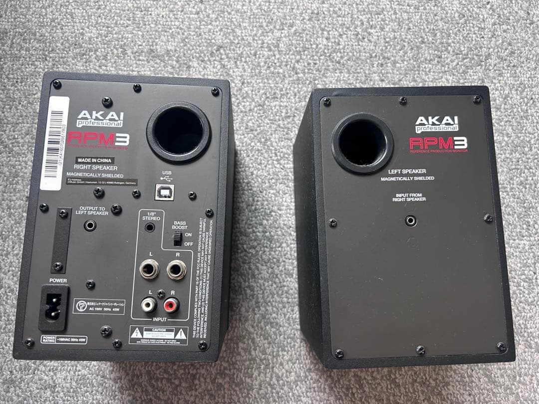 AKAI RPM3 スタジオモニタースピーカー