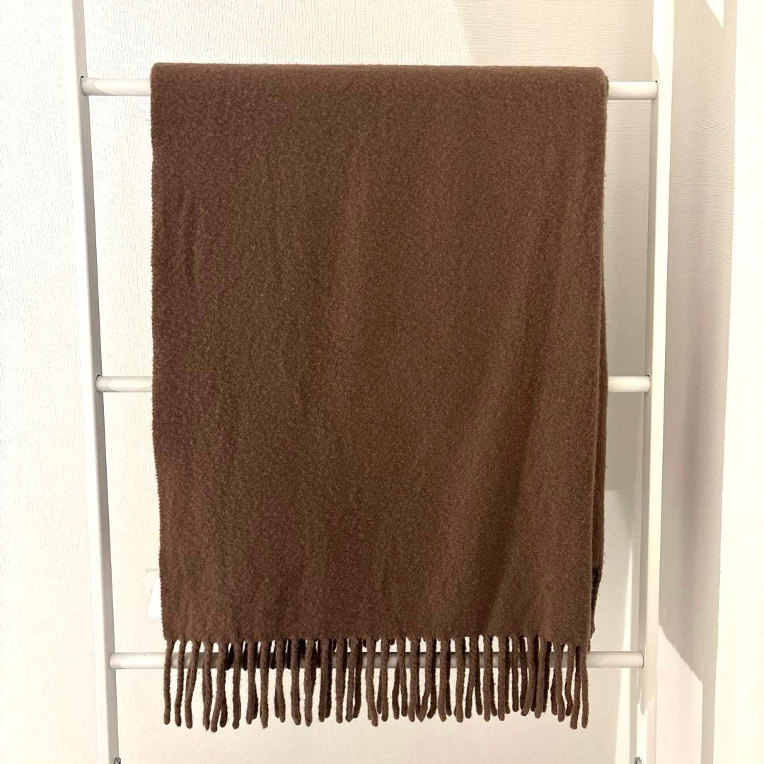 【年内処分】Acne Studios マフラー　キャメル