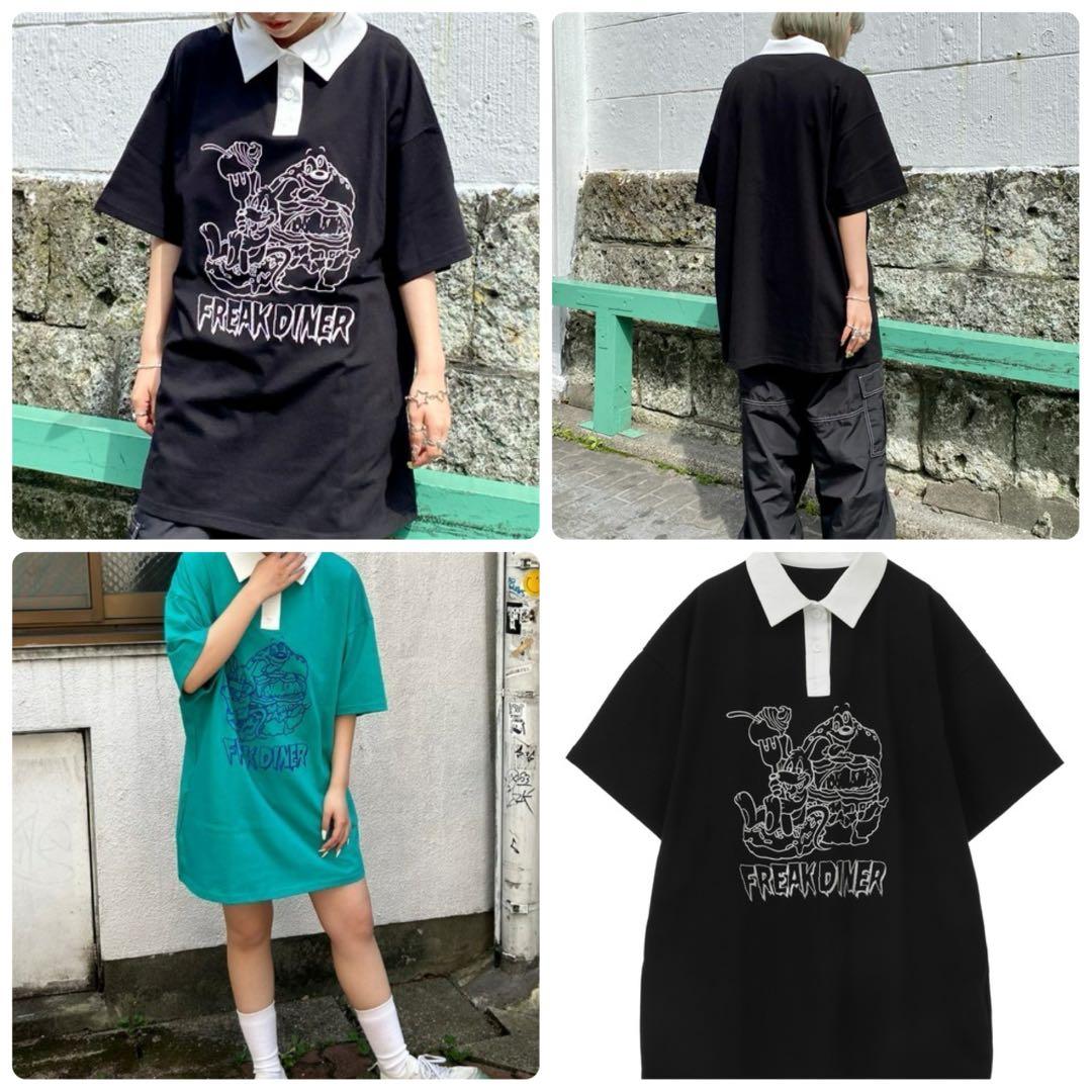 キャンディストリッパー FREAK DINER POLO ポロシャツ ワンピ