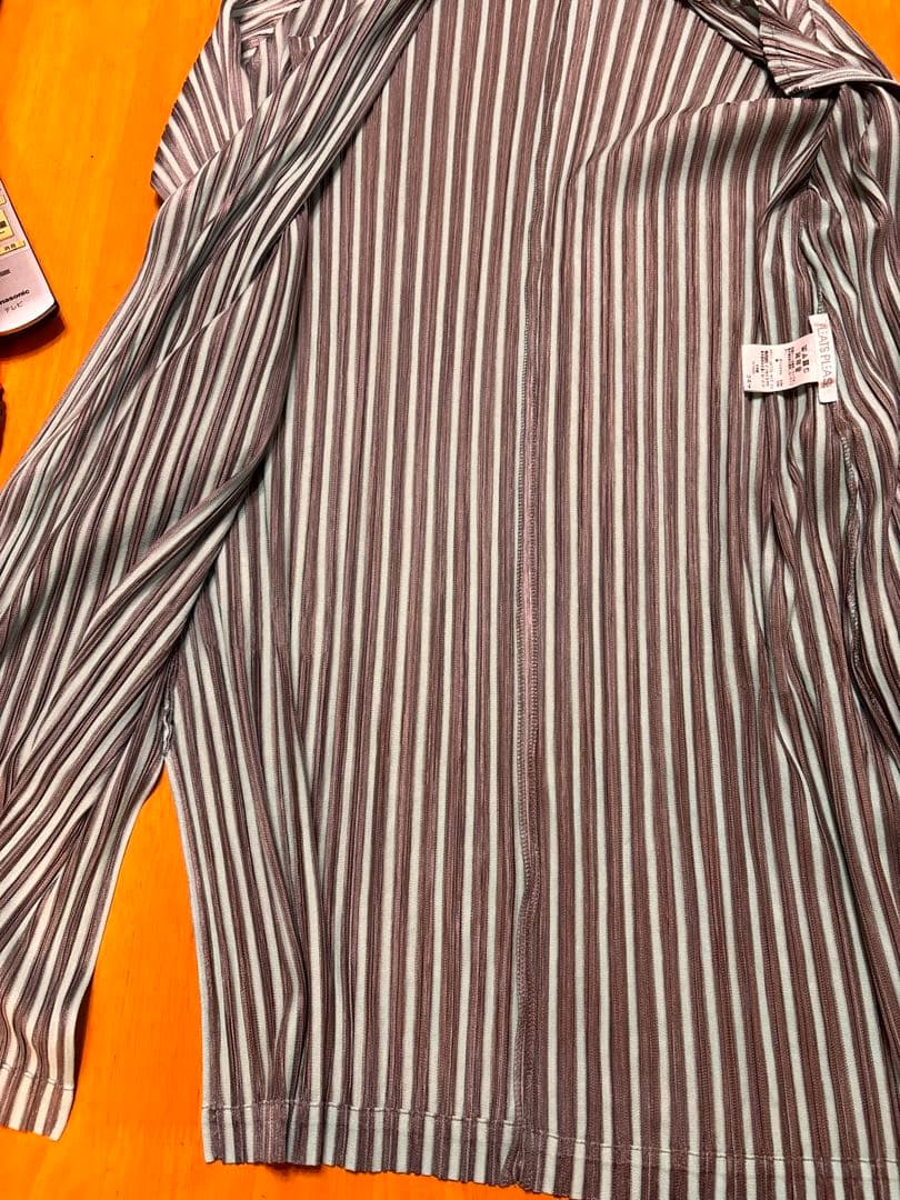 訳あり更に値下げ中★PLEATS PLEASE ロング丈カーディガン