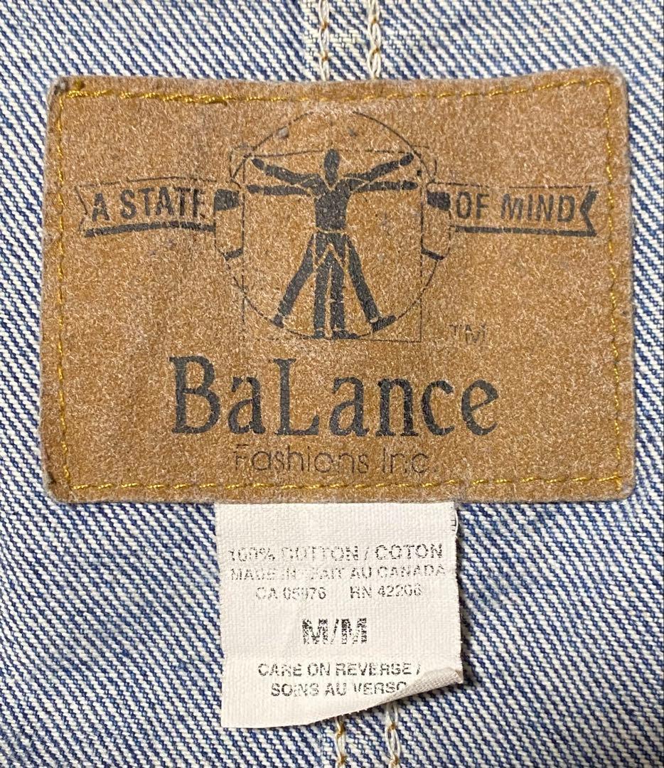 Ba Lance カナダ製デニムカバーオール M 雰囲気抜群