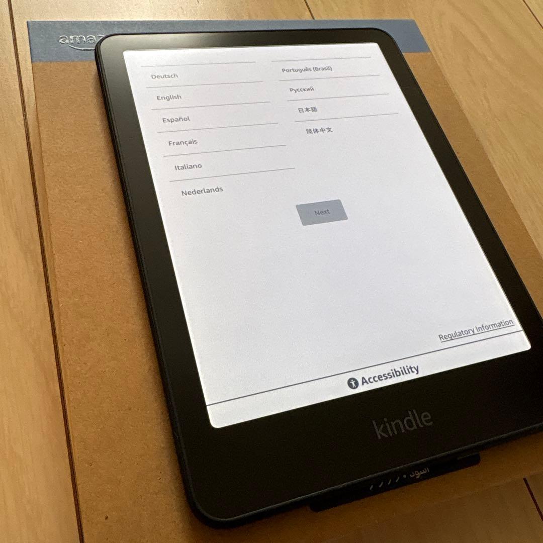 美品Kindle colorsoft 16GB ブラック