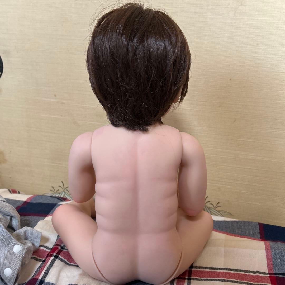 チ*✳様 お値下げフルビニール　リペイント&カスタム男の子　リボーンドール