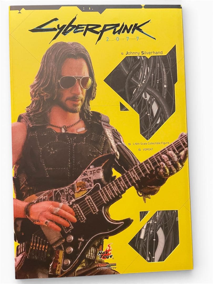 サイバーパンク2077 ジョニー・シルヴァーハンド フィギュア　ホットトイズ