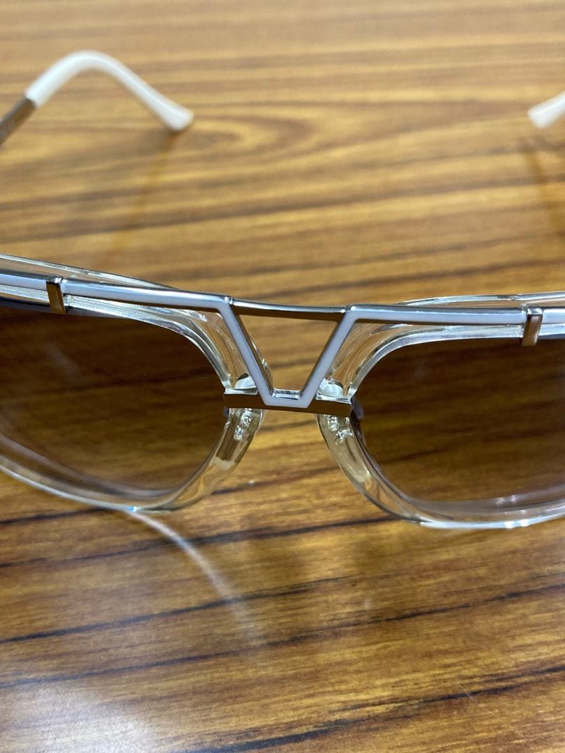 CAZAL カザール 8003/1 サングラス ドイツ製 クリア×シルバー
