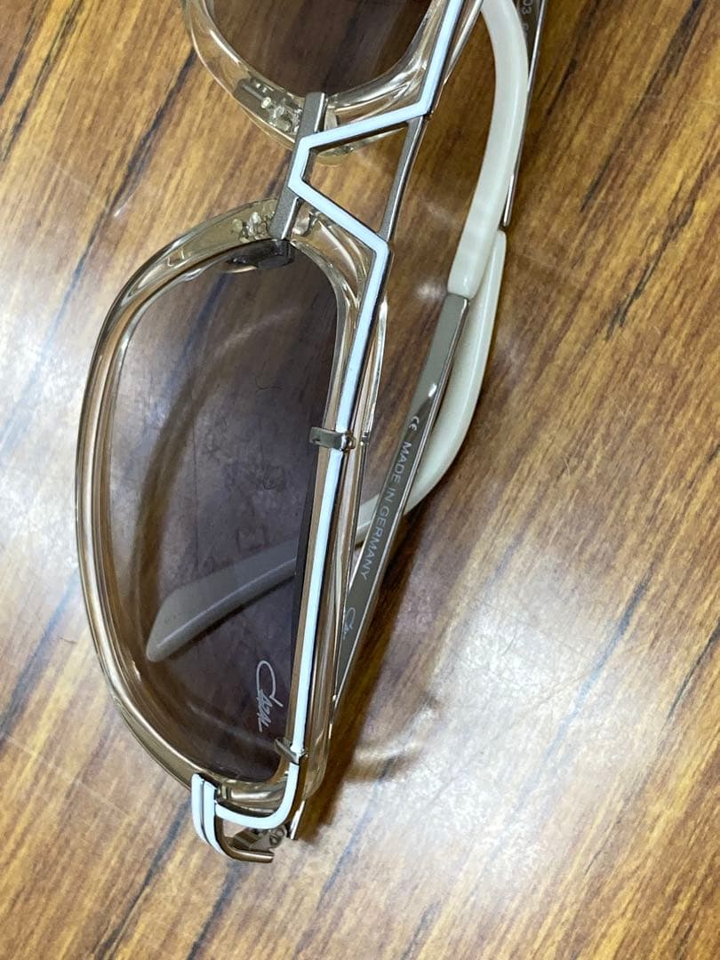 CAZAL カザール 8003/1 サングラス ドイツ製 クリア×シルバー