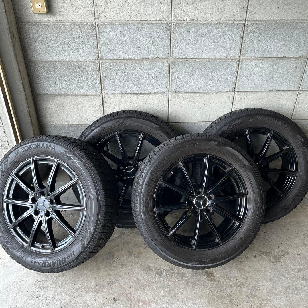 え*む様 GLA GLB 純正タイヤホイール4本セット　スタッドレス