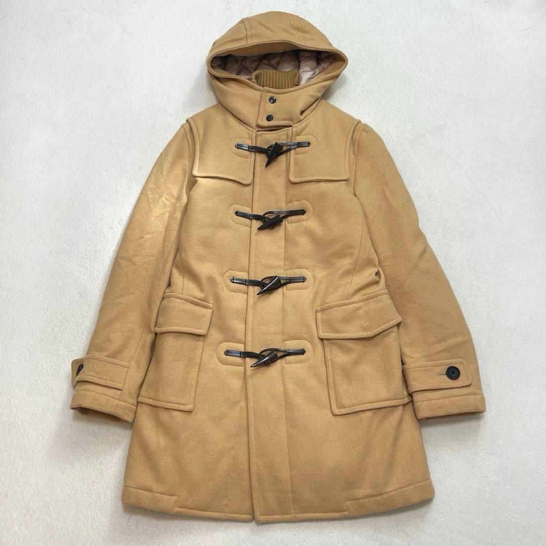 ナノユニバース 西川ダウン M ウールダッフルコート キルティング