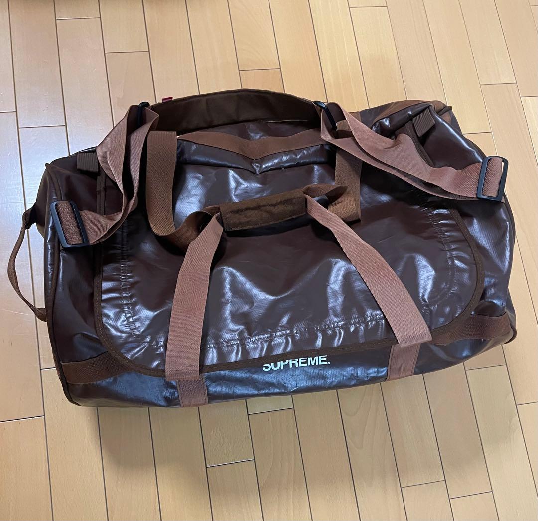 t*u様 希少‼️ 2002年 Supreme ドラムバッグ ブラウン
