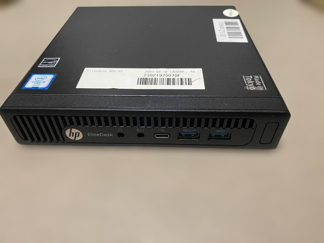s*w様 HP EliteDesk 800 G2 DM SSD256GB メモリ