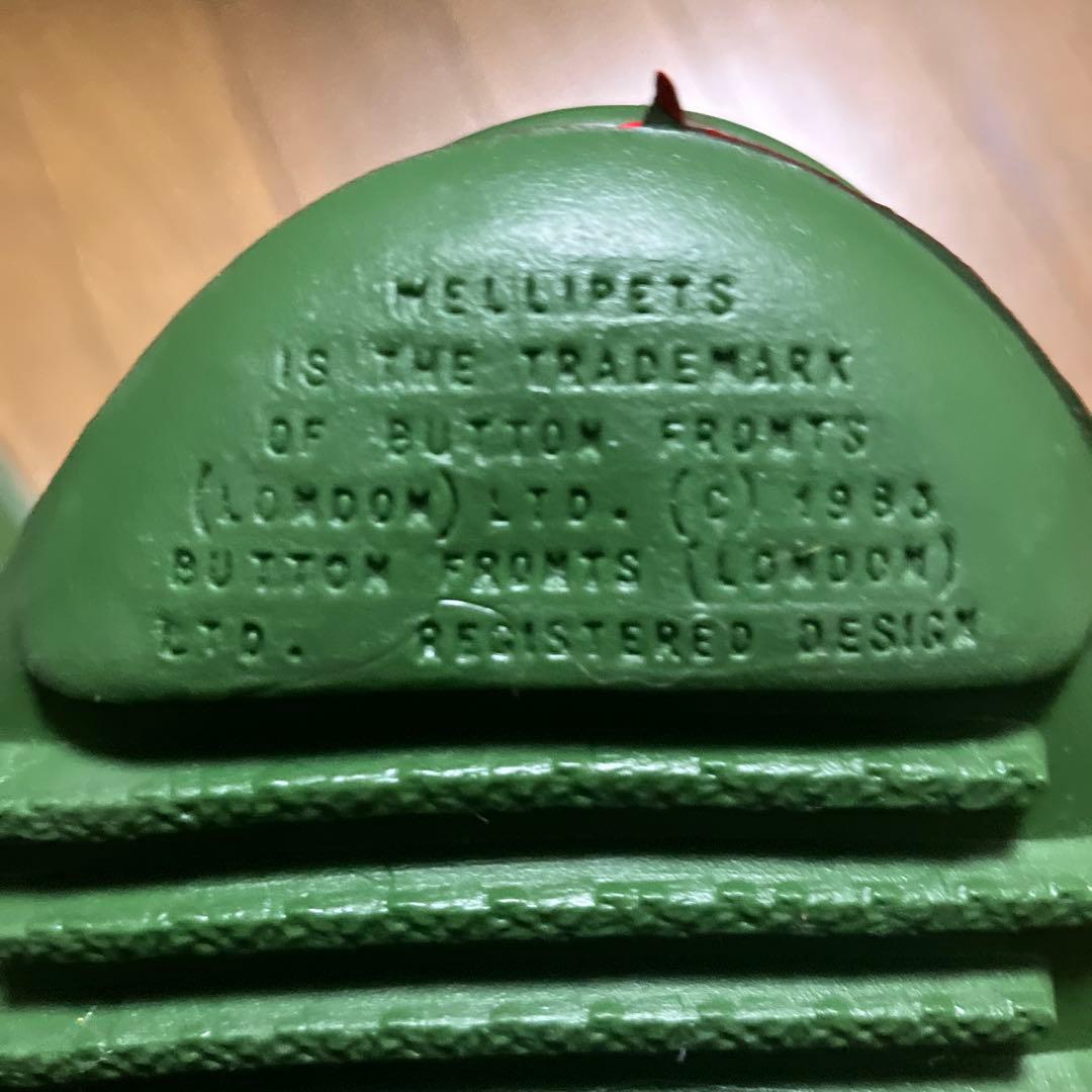 新品 Wellipets ウェリペッツ 廃盤 カエル レインブーツ 18.5cm