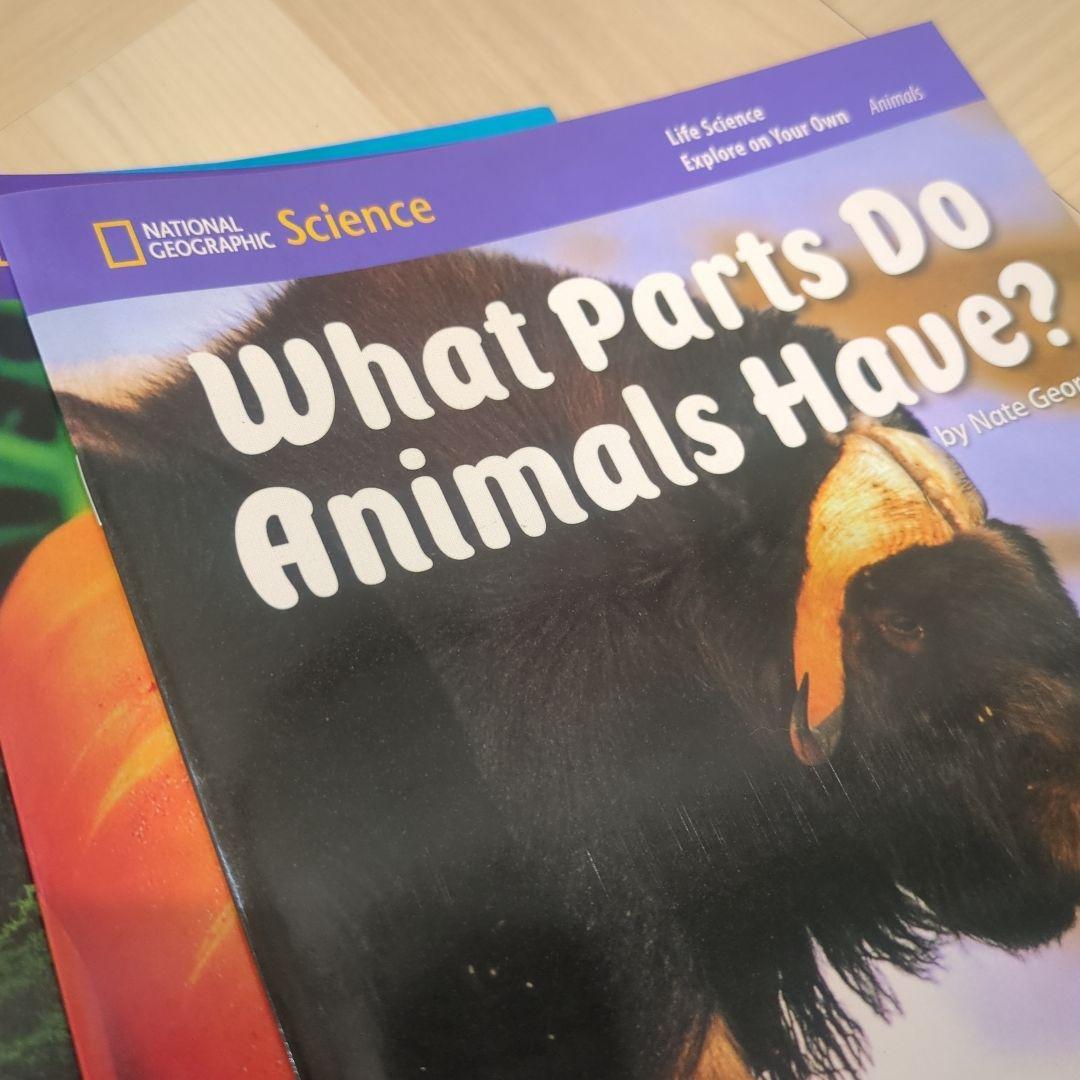 national geographic science英語多読　科学絵本１１７冊