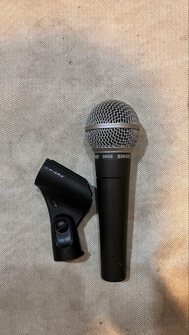 SHURE SM58 ダイナミックマイク 本体※ケース付 ※未使用品※超美品