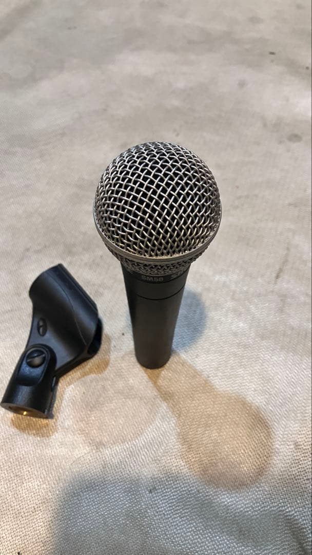 SHURE SM58 ダイナミックマイク 本体※ケース付 ※未使用品※超美品