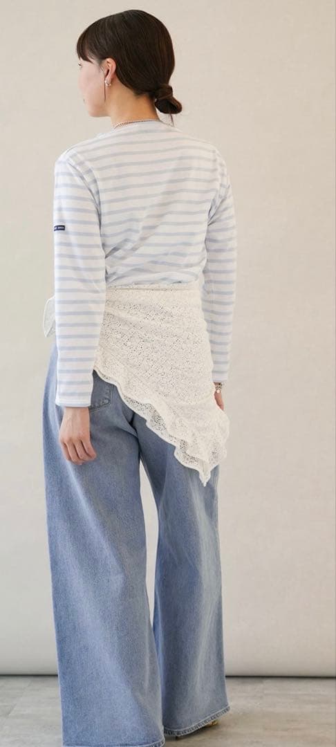 JOHN MASON SMITH ホワイト レース　イエナ　IENA