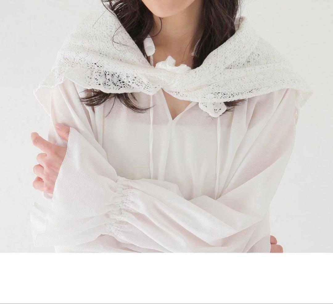 JOHN MASON SMITH ホワイト レース　イエナ　IENA