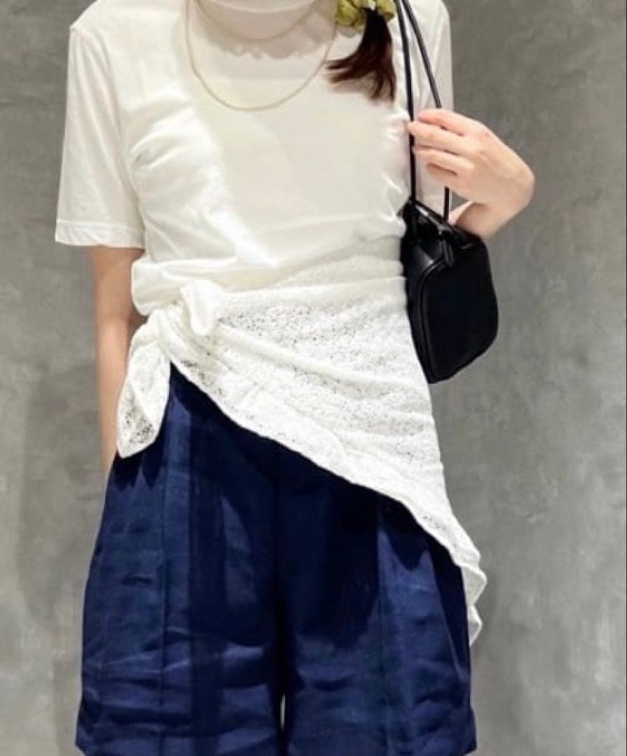 JOHN MASON SMITH ホワイト レース　イエナ　IENA