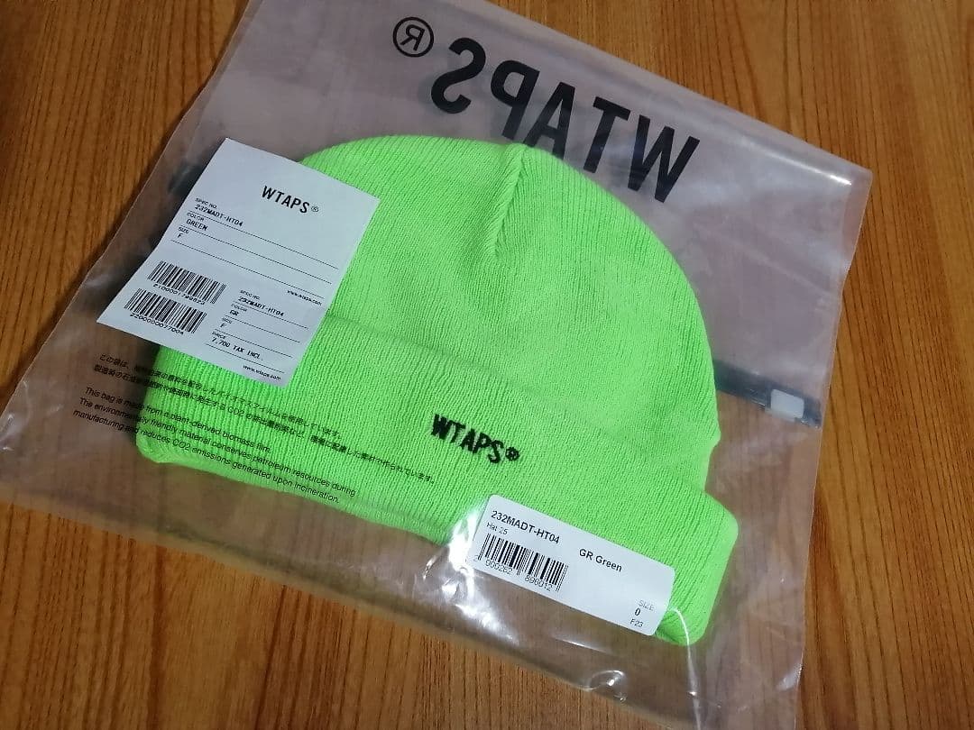 ラスト1 Wtaps Beanie 04 Green ダブルタップス ビーニー