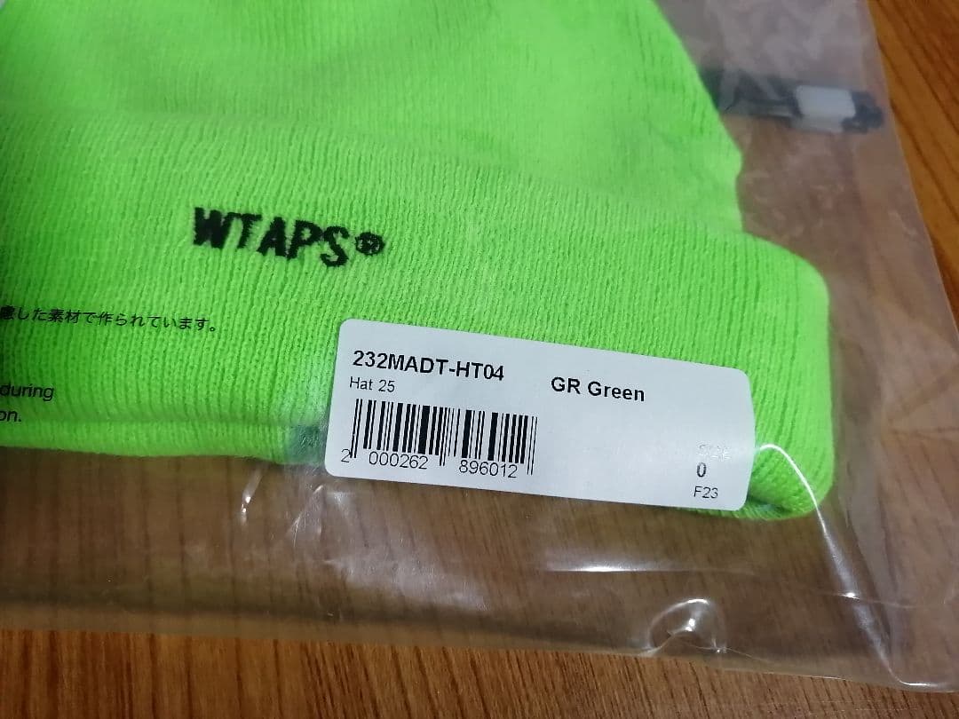 ラスト1 Wtaps Beanie 04 Green ダブルタップス ビーニー